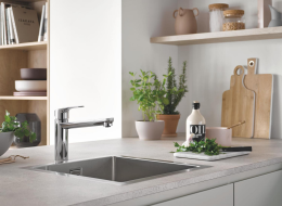 Смеситель для мойки GROHE Eurosmart, хром (1012330000)