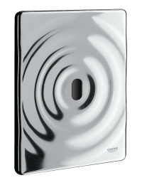 Панель смыва для унитаза GROHE Tectron Surf, 1 режим, хром (38699001)