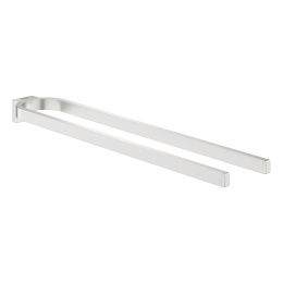 Держатель для полотенца GROHE Selection двойной, суперсталь (41059DC0)