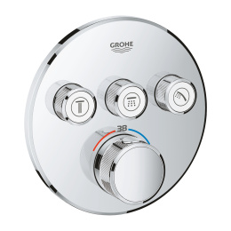 Душевая система GROHE Grohtherm SmartControl с термостатом для душа, хром (34705000)