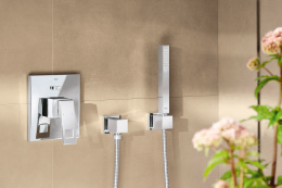 Ручной душ GROHE Euphoria Cube Stick, 15 л/мин, 1 режим, хром (27698000)