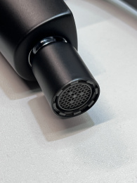 Смеситель для биде GROHE Eurosmart с донным клапаном, S-size, черный матовый (329292433/U), уцененный товар