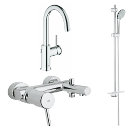 Готовый комплект для ванной комнаты GROHE BauClassic (NB0024)