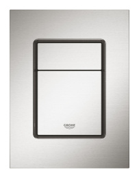 Панель смыва для унитаза GROHE Skate Cosmopolitan S, 3 режима, суперсталь (37535DC0)