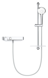 Термостат для душа GROHE Grohtherm SmartControl с душевым гарнитуром, хром (34720000)