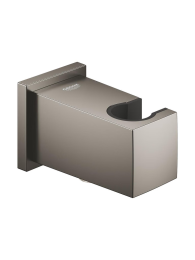 Подключение для душевого шланга GROHE Euphoria Cube с держателем ручного душа, сатиновый графит (26370MG0)