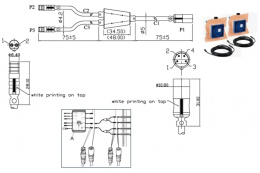 Удлинительный кабель GROHE для звукового модуля, Y-образный (403292031)