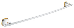 Держатель для полотенца GROHE Grandera, 600 мм, хром/золото (40629IG0)