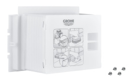Ревизионный короб GROHE для крепления малых панелей смыва, хром (40950000)