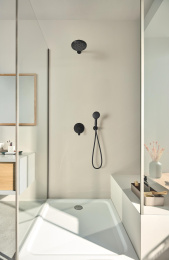 Душевой набор GROHE Tempesta 110, 2 режима, 1500 мм, 7,4 л/мин, черный (264062433)
