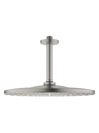 Верхний душ GROHE Rainshower 310 Mono с душевым кронштейном, сатиновая сталь (26560MS0)