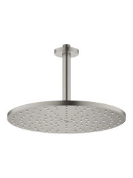 Верхний душ GROHE Rainshower 310 Mono с душевым кронштейном, сатиновая сталь (26560MS0)