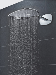 Верхний душ GROHE Rainshower 360 MONO с душевым кронштейном, 1 режим, 450 мм, хром (26450000)