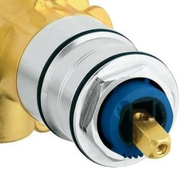 Встраиваемая часть однорычажного смесителя для раковины GROHE на 2 отверстия (32635000)