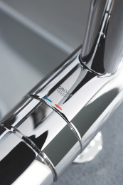 Смеситель для кухонной мойки GROHE Blue Pure Minta, с функцией фильтрации, без фильтра в комплекте, хром (31721000)