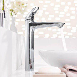 Смеситель для раковины GROHE Wave, хром (23585001)