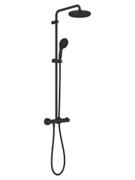 Душевая система GROHE Tempesta System 210 с термостатом для душа, матовый черный (268112431)