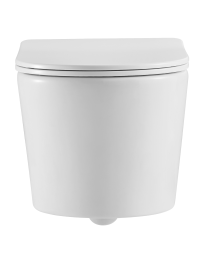 Унитаз Aquatek ОБЕРОН подвесной с сиденьем с микролифтом, белый AQ1363WT-00