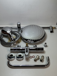 Душевая система GROHE Tempesta System 250 с термостатом для ванны, хром (26672001/U), уцененный товар