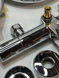 Душевая система GROHE Tempesta System 250 с термостатом для ванны, хром (26672001/U), уцененный товар