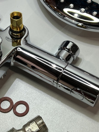 Душевая система GROHE Tempesta System 250 с термостатом для ванны, хром (26672001/U), уцененный товар