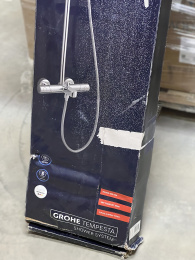 Душевая система GROHE Tempesta System 250 с термостатом для ванны, хром (26672001/U), уцененный товар