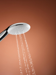 Душевой гарнитур GROHE Tempesta 110 с мыльницей, 3 режима струи, душевая штанга 600 мм, 13,5 л/мин, хром (27927003)