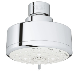 Верхний душ GROHE Tempesta Cosmopolitan 100, 8,5 л/мин, 4 режима, хром (27591001)