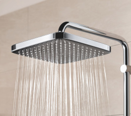 Душевая система GROHE Vitalio Start System 250 Cube с термостатом для душа, хром (26697000)