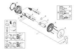 Внешняя часть смесителя для ванны GROHE Eurosmart, хром (24043003)