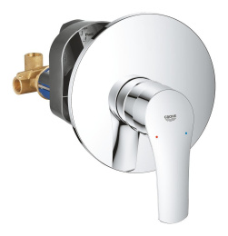 Смеситель для душа GROHE Eurosmart в комплекте с монтажной частью, хром (33556003)