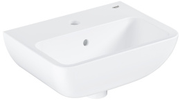 Раковина подвесная GROHE Bau Edge 45 см, альпин-белый (39806000)