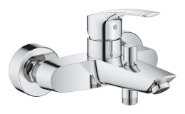 Комплект смесителей GROHE Eurosmart с душевым гарнитуром, хром (NB0077/S)