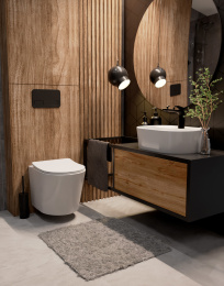 Комплект инсталляции GROHE 38775001 с унитазом AQUAme AQM2001 и сиденьем с микролифтом (NW0166)