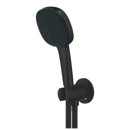 Душевой набор GROHE Tempesta Cube 110, 3 режима, 1500 мм, 7,4 л/мин, черный матовый (269102433)