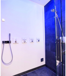 Внешняя часть термостата для душа GROHE Grohtherm SmartControl на 1 потребителя, белая луна (29153LS0)