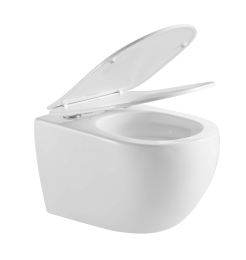 Унитаз Aquatek ЕВРОПА подвесной с сиденьем с микролифтом, белый AQ1190T-00