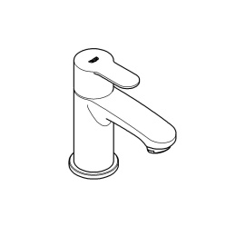 Кран для раковины GROHE Eurostyle Cosmopolitan, без функции смешивания, хром (23039002)