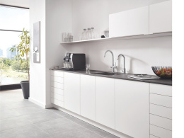 Комплект для кухни GROHE Red Mono с C-образным вентилем, бойлером L-Size и фильтром, хром (30080001)