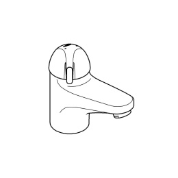 Смеситель для раковины GROHE Euroeco Special безопасный, хром (32789000)