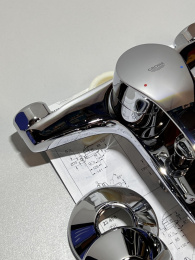 Смеситель для ванны GROHE Eurosmart, хром (33300002/UB), уцененный товар