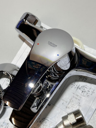 Смеситель для ванны GROHE Eurosmart, хром (33300002/UB), уцененный товар
