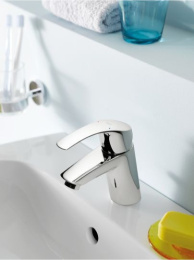 Смеситель для раковины GROHE Eurosmart с гигиеническим душем, S-size, хром (23124002)