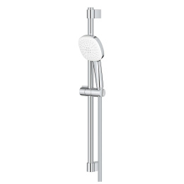 Душевой гарнитур GROHE Tempesta Cube 110, 2 режима струи, душевая штанга 600 мм, 7,4 л/мин, хром (26748003/U), уцененный товар