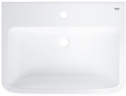 Раковина подвесная GROHE Bau Edge 60 см, альпин-белый (39808000)