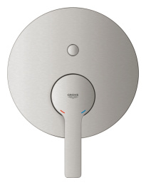 Внешняя часть смесителя для ванны GROHE Lineare, суперсталь (24064DC1)