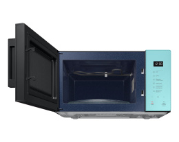 Микроволновая печь Samsung MG23T5018AN/BW Bespoke с грилем и стеклянной панелью, 23 л, мятный