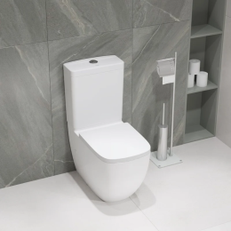 Унитаз-компакт с бачком и сиденьем микролифт GROHE Clova, альпин-белый (39909000)