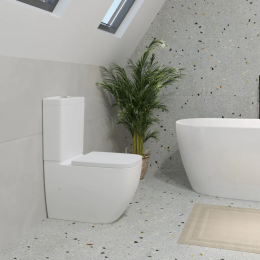 Унитаз-компакт с бачком и сиденьем микролифт GROHE Clova, альпин-белый (39909000)