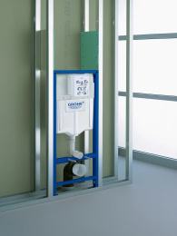 Комплект инсталляции для унитаза GROHE Rapid SL 4 в 1 с панелью смыва Nova Cosmopolitan, хром (38813001)